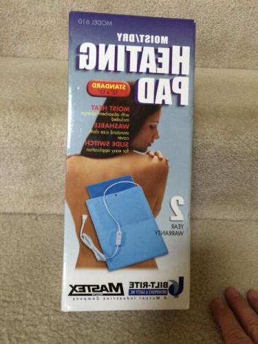 Bilt-Rite Mastex Health Economy Standard Heating Pad, Blue