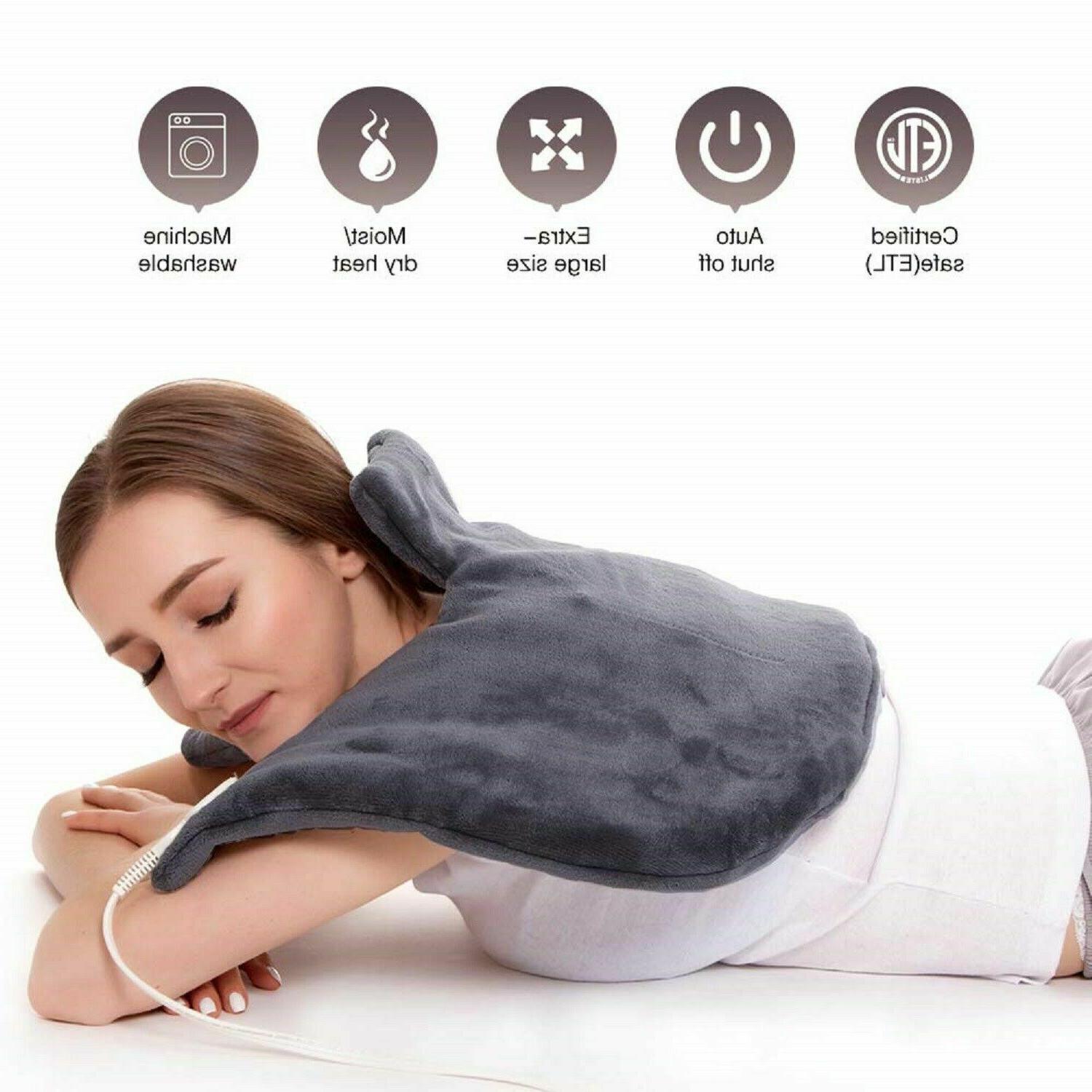 Moist Auto Off Neck Shoulder Back Pain Relief Heat Therapy