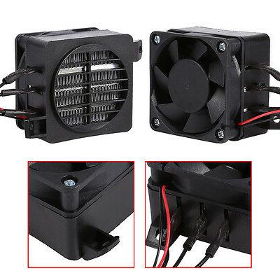 100W 12V PTC Car Fan Air Heater Constant Temperature Heating