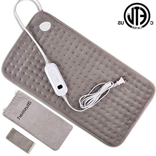 Blusmart Super Soft Electric Heating Pad with Fast-Heating